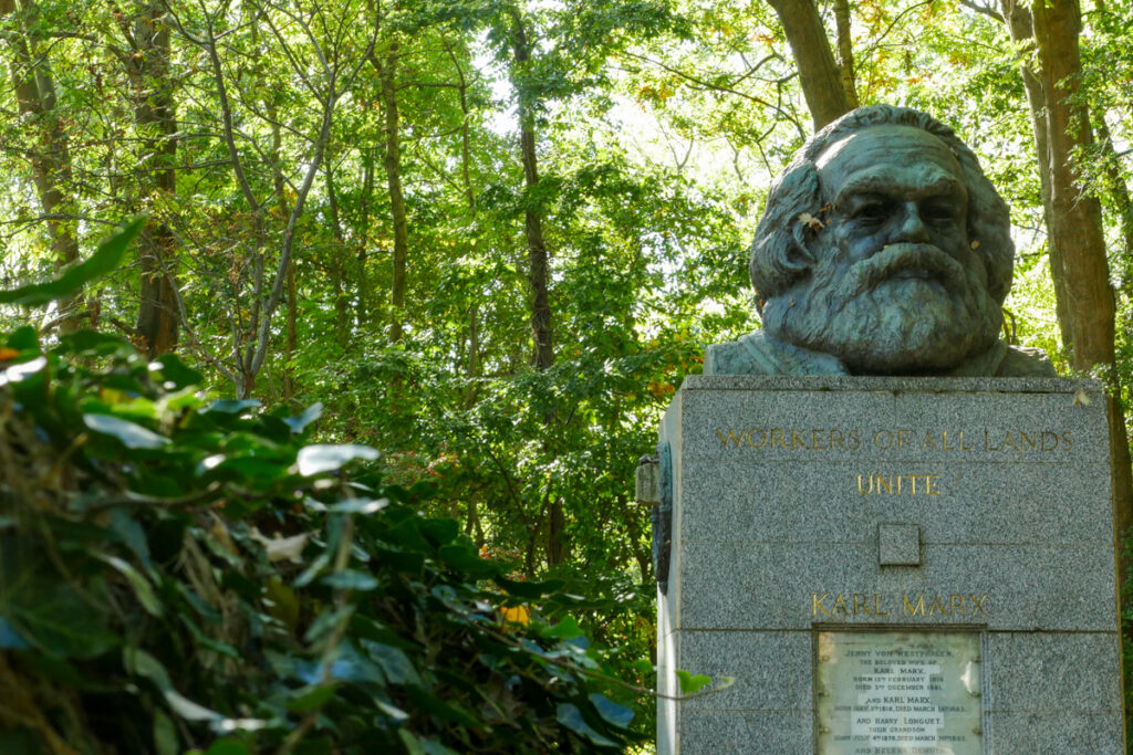 Il monumento commemorativo a Marx