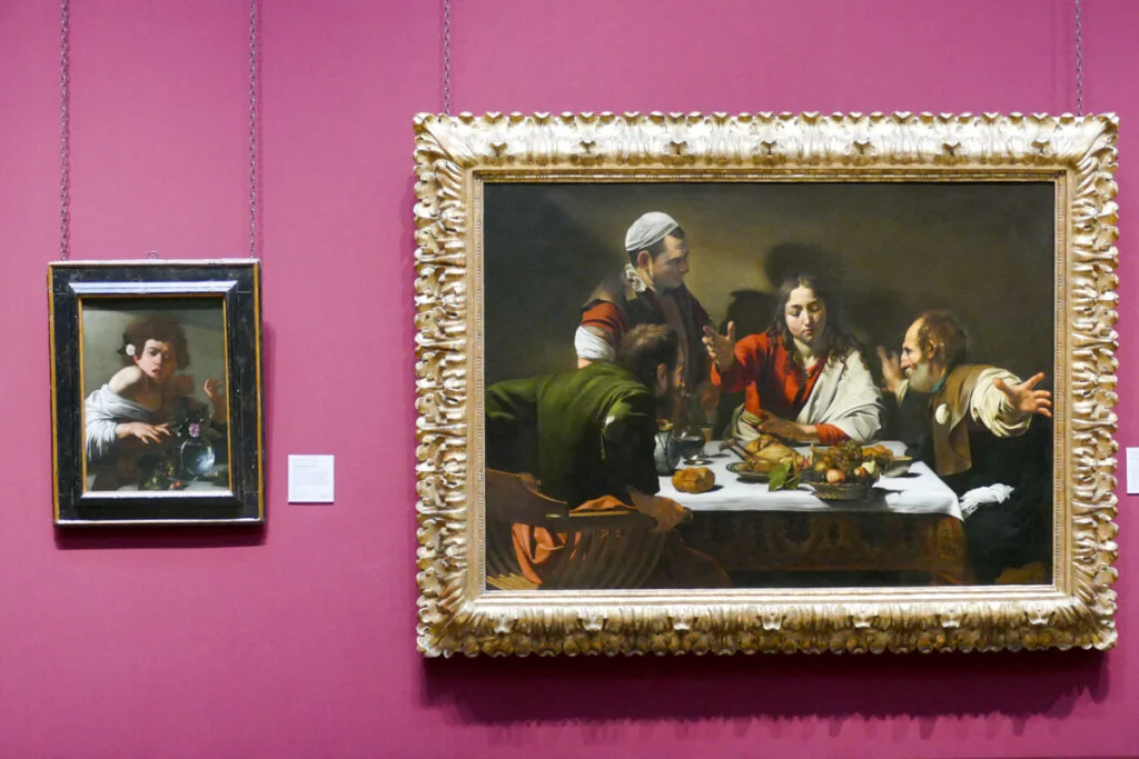 Il dipinto Cena in Emmaus