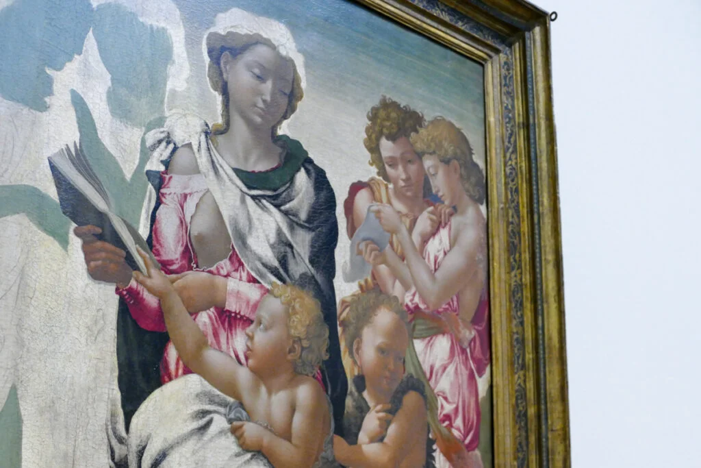 Il dipinto La Madonna di Manchester