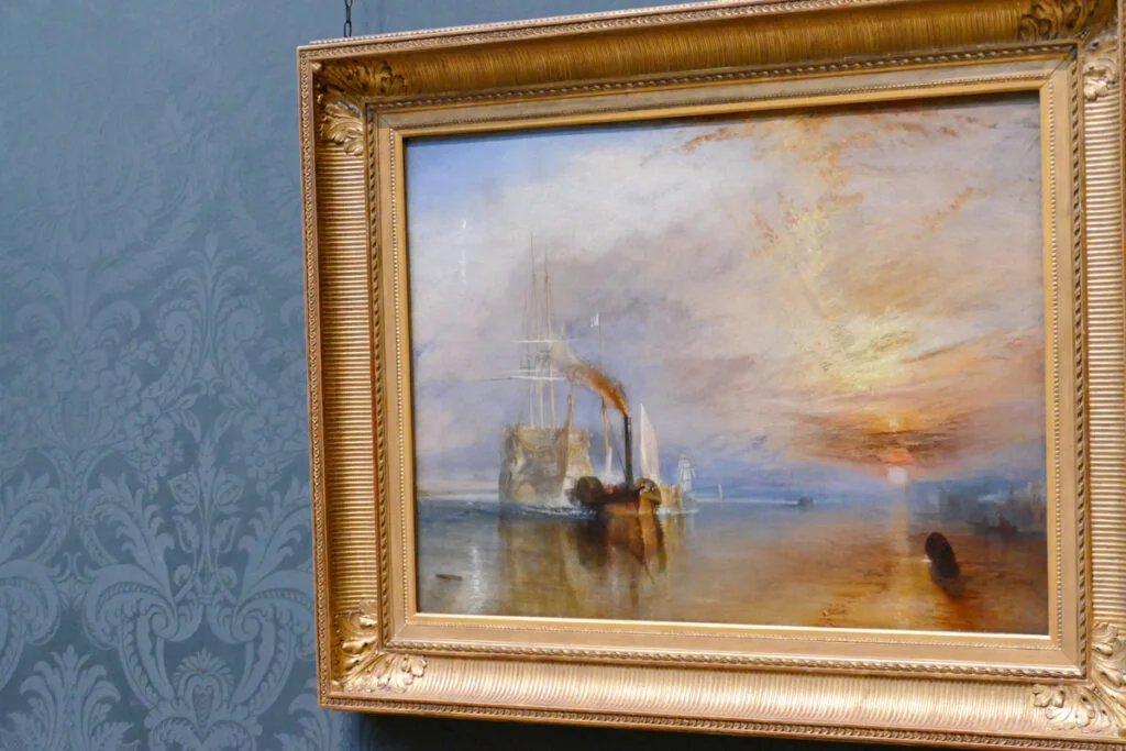 Il dipinto La Valorosa Temeraire