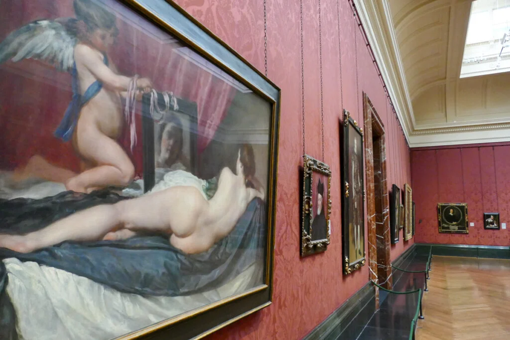 Il dipinto Venere allo specchio