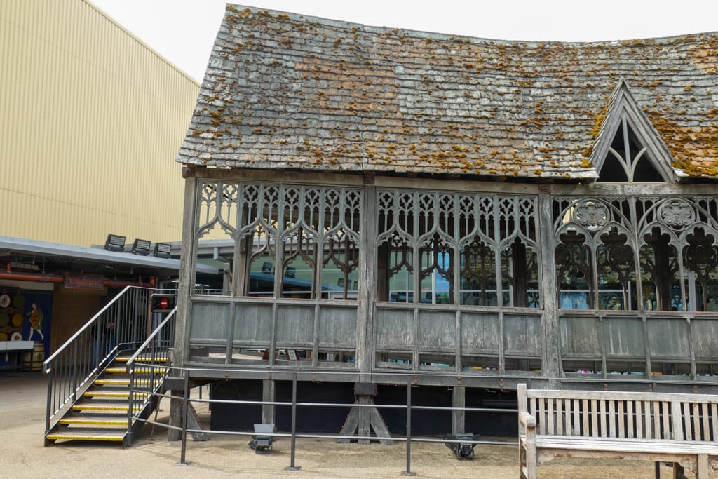 Ponte coperto do Hogwarts