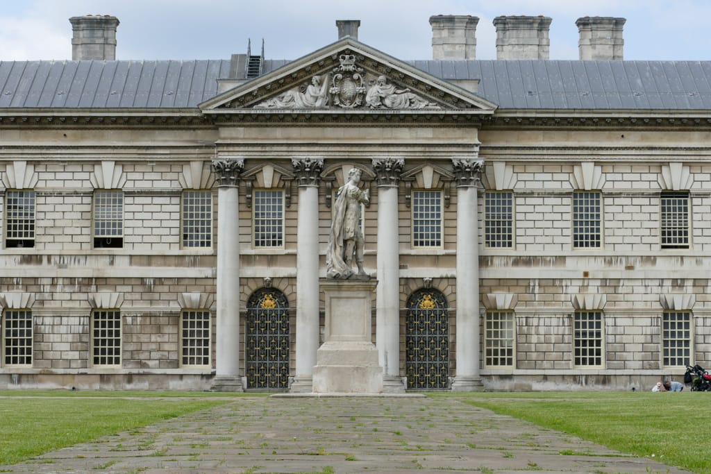 Visitare la Painted Hall a Greenwich, la Cappella Sistina britannica My Scratch Map - Travel Blog Uno degli edifici dell'Old Royal Naval College